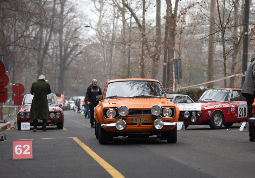 Rallye Monte-Carlo Historique, Canossa Events, 2022, Milano, Partenza